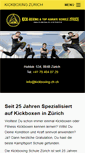 Mobile Screenshot of kickboxing-zh.ch